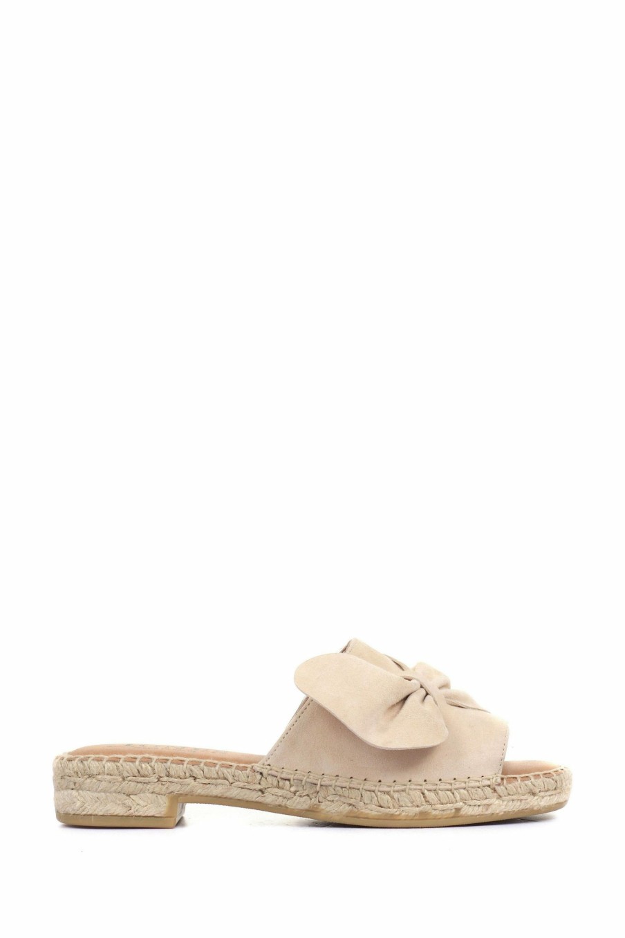 Sandals * | Jones Bootmaker Natural Alessia Ladies Mule Sandals