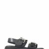 Sandals * | Jones Bootmaker Black Madalynn Dual Strap Chunky Sandals