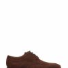 Shoes * | Jones Bootmaker Longwood Brown Suede Derby Brogues