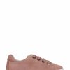 Trainers * | Jones Bootmaker Pink Bakerloo Leather Trainers