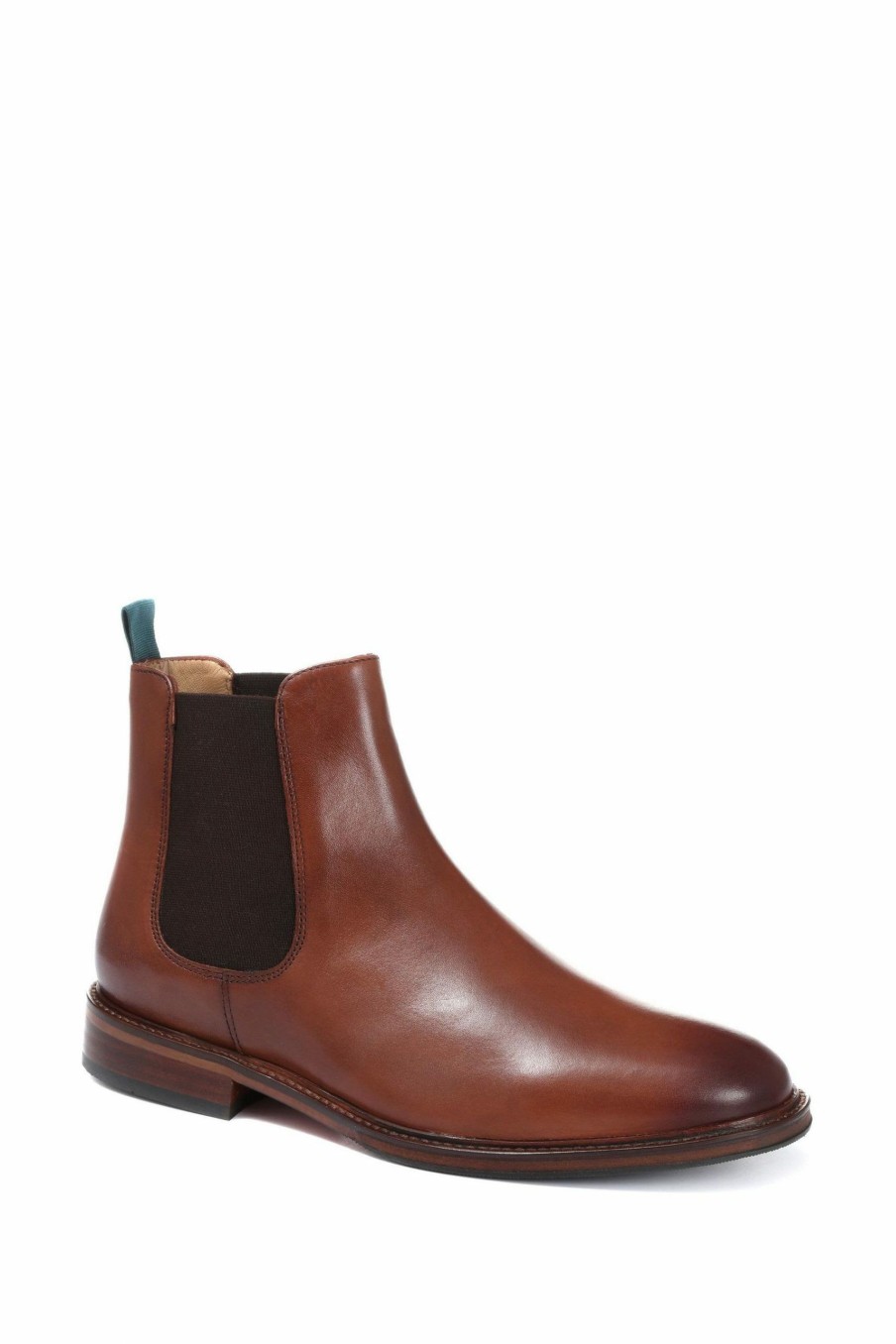 Boots * | Jones Bootmaker Brown Deakin Leather Mens Chelsea Boots