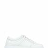 Trainers * | Jones Bootmaker Alani White Leather Platform Trainers