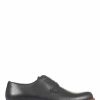 Shoes * | Jones Bootmaker Women'S Black Leicester Leather Derby Shoes