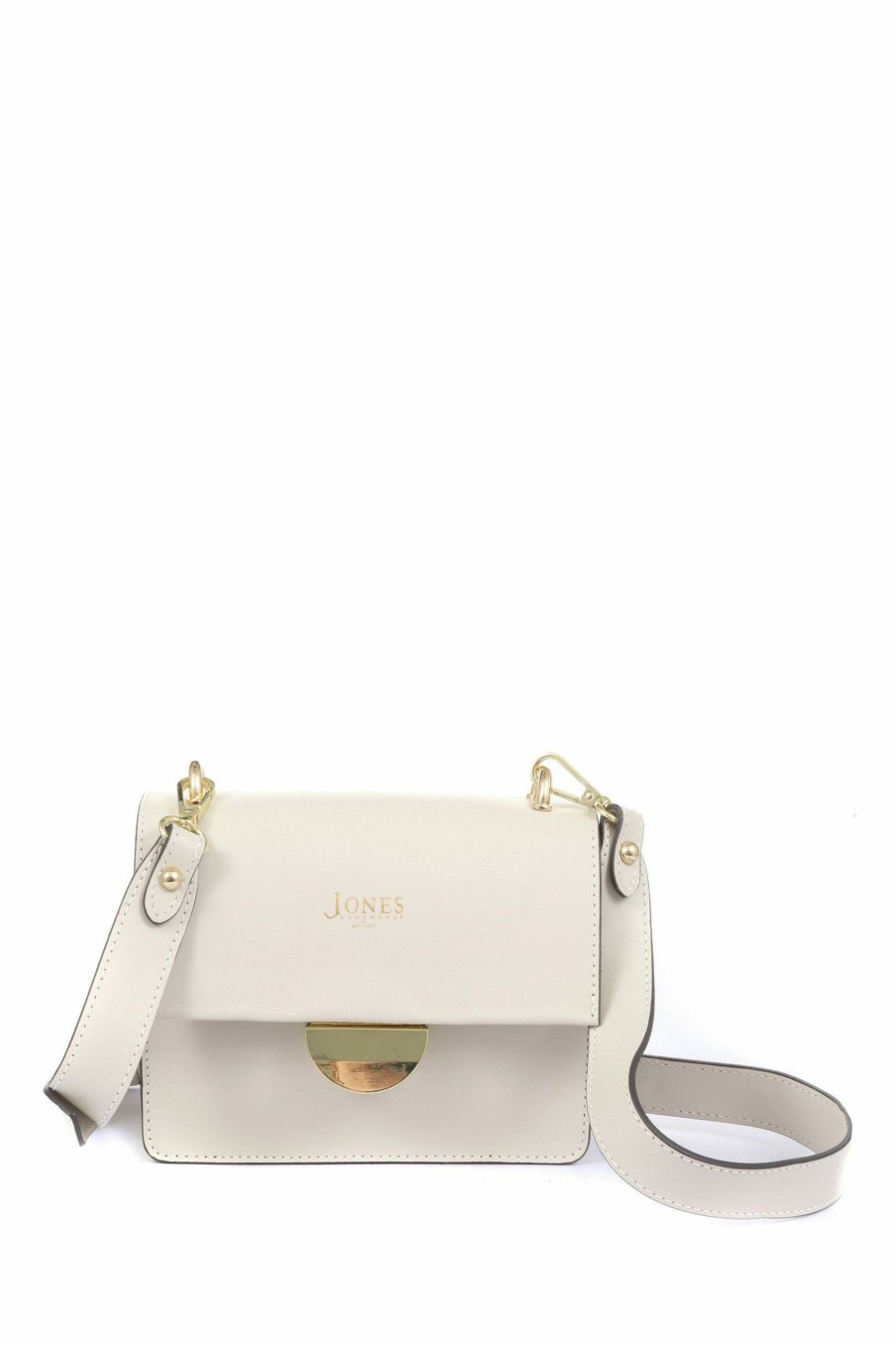 Other * | Jones Bootmaker Cream Sabina Ladies Leather Cross-Body Bag