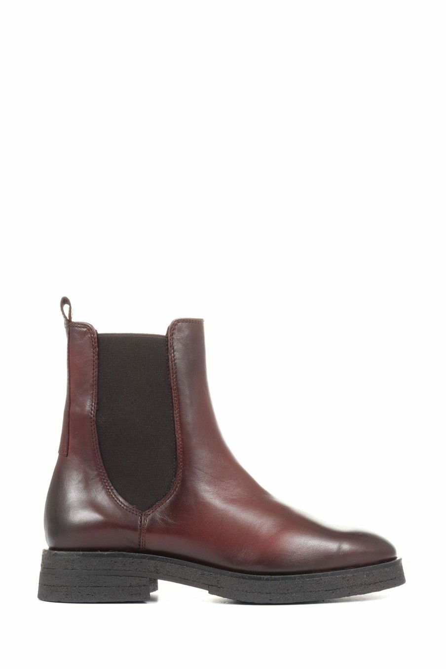 Boots * | Jones Bootmaker Delia Brown Leather Chelsea Boots