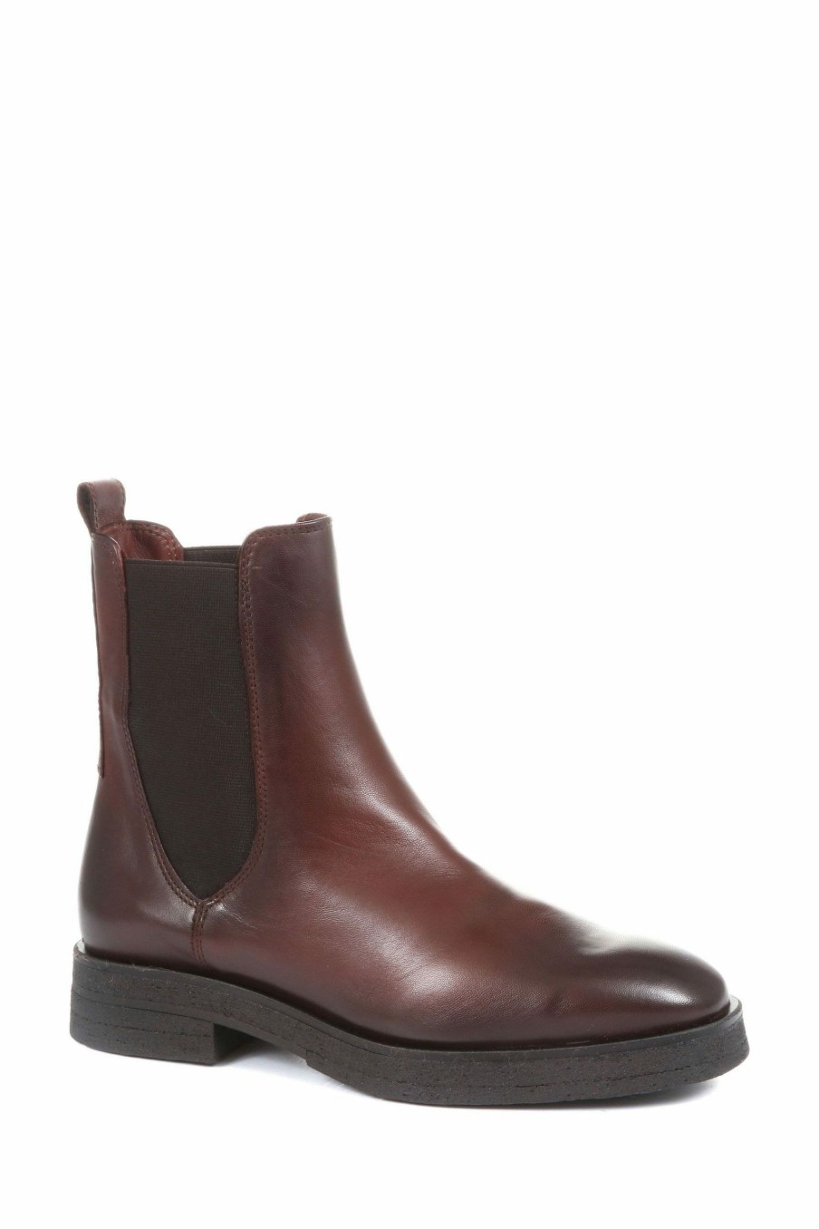 Boots * | Jones Bootmaker Delia Brown Leather Chelsea Boots