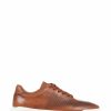 Shoes * | Jones Bootmaker Mens Tan Natural Syrus Casual Leather Trainers