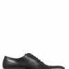 Other * | Design Loake By Jones Bootmaker Black Comanche Wide Fit Goodyear Welted Leather Oxford Shoes