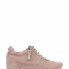 Trainers * | Jones Bootmaker Pink Susetta Leather Trainers