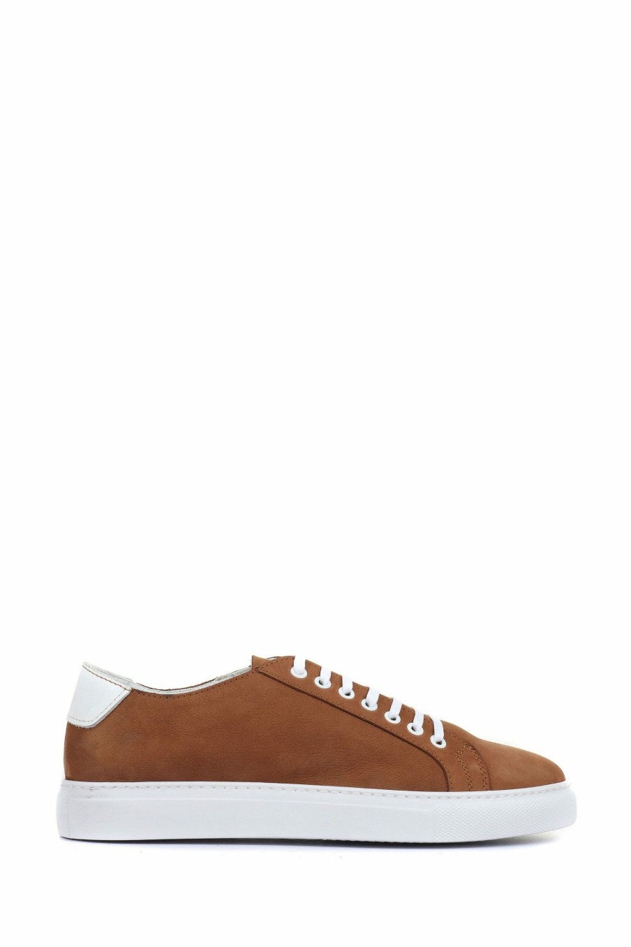 Trainers * | Jones Bootmaker Tan Brown Shrike Unlined Leather Trainers