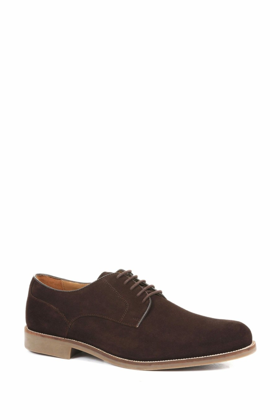 Shoes * | Jones Bootmaker Kayden Brown Leather Derby Shoes