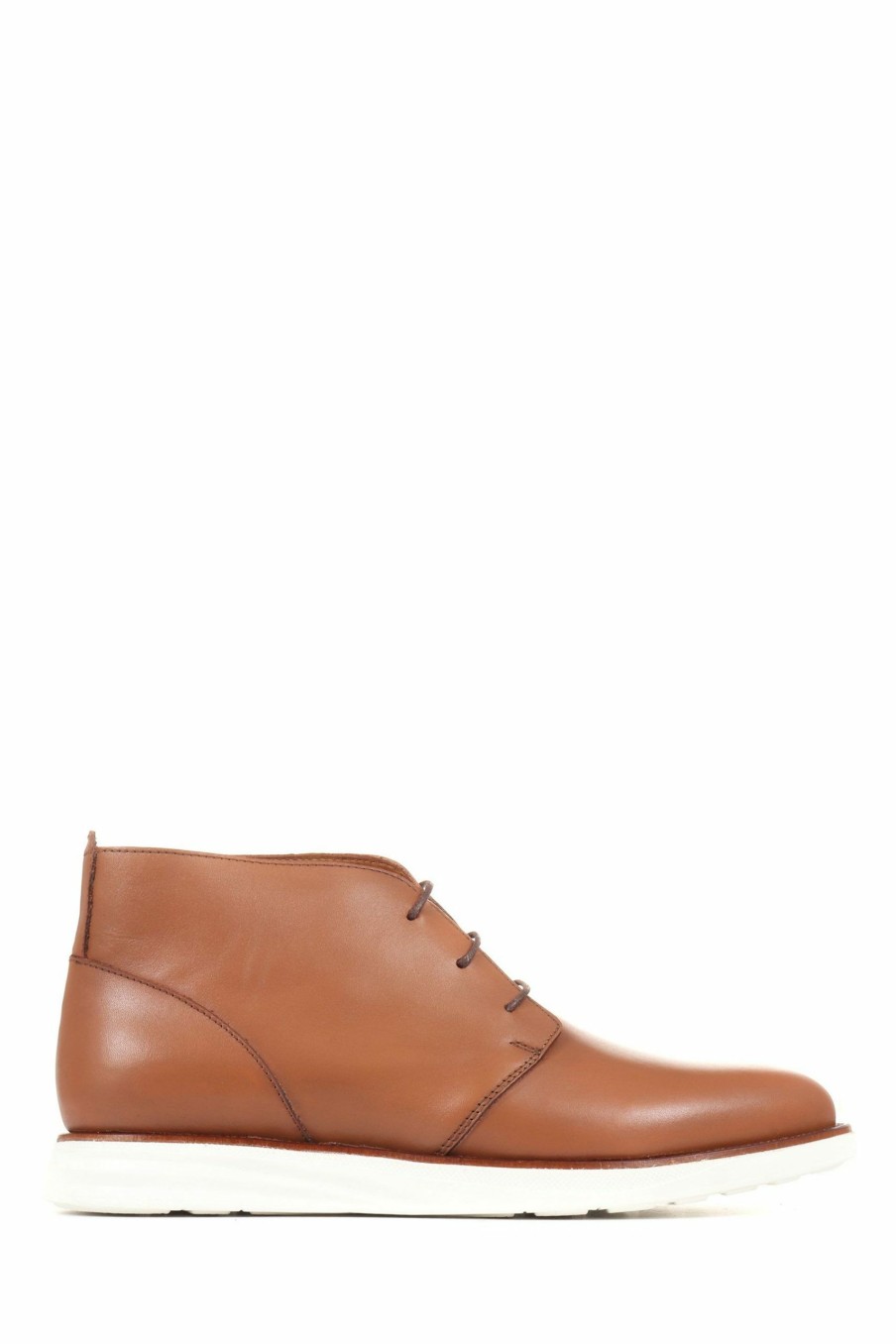 Boots * | Jones Bootmaker Brown Danilo Leather Chukka Boots