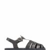 Sandals * | Jones Bootmaker Adelynn Black Platform Espadrille Sandals