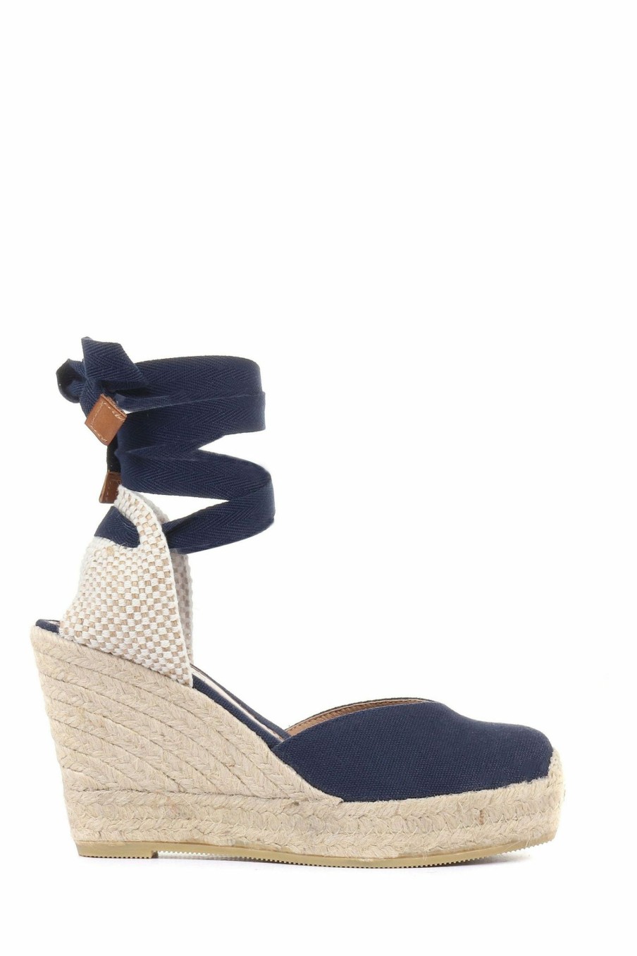 Shoes * | Jones Bootmaker Ladies Alyssa Wedge Espadrilles