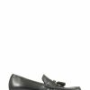 Shoes * | Jones Bootmaker Roman Black Leather Tassel Loafers