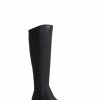 Boots * | Jones Bootmaker Black Brescia Leather Ladies Knee Boots