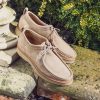 Shoes * | Jones Bootmaker Natural Lark Men'S Suede Desert Shoes