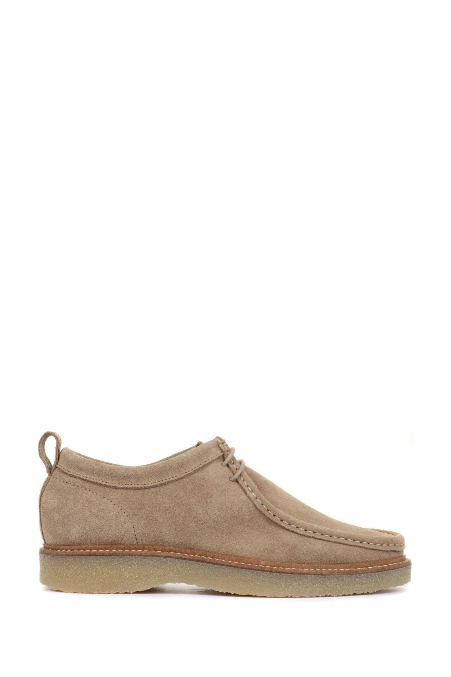 Shoes * | Jones Bootmaker Natural Lark Men'S Suede Desert Shoes