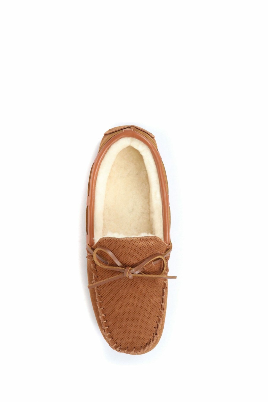 Other * | Jones Bootmaker Brown Men'S Sheepskin Lined Slippers • Jonycheap