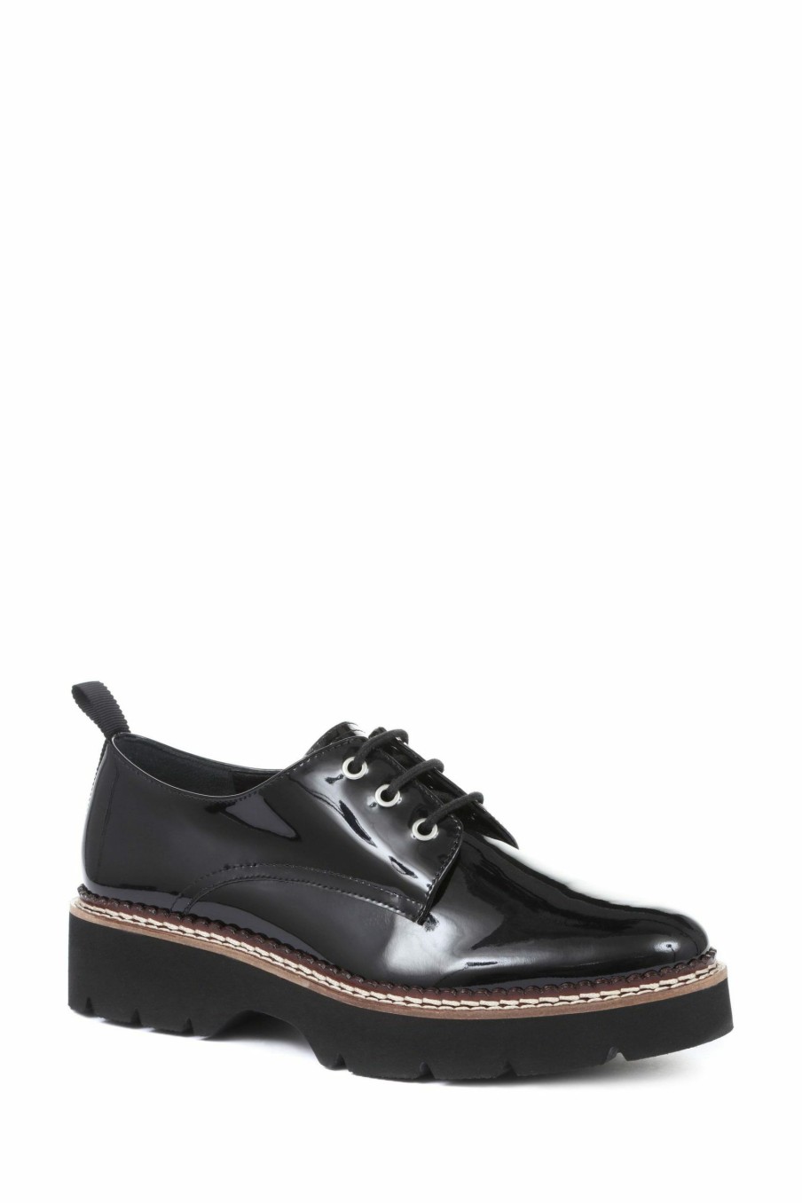 Other * | Jones Bootmaker Black Lavinia Womens Lace-Up Shoes