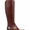 Boots * | Jones Bootmaker Womens Cinzia Brown Leather Riding Boots