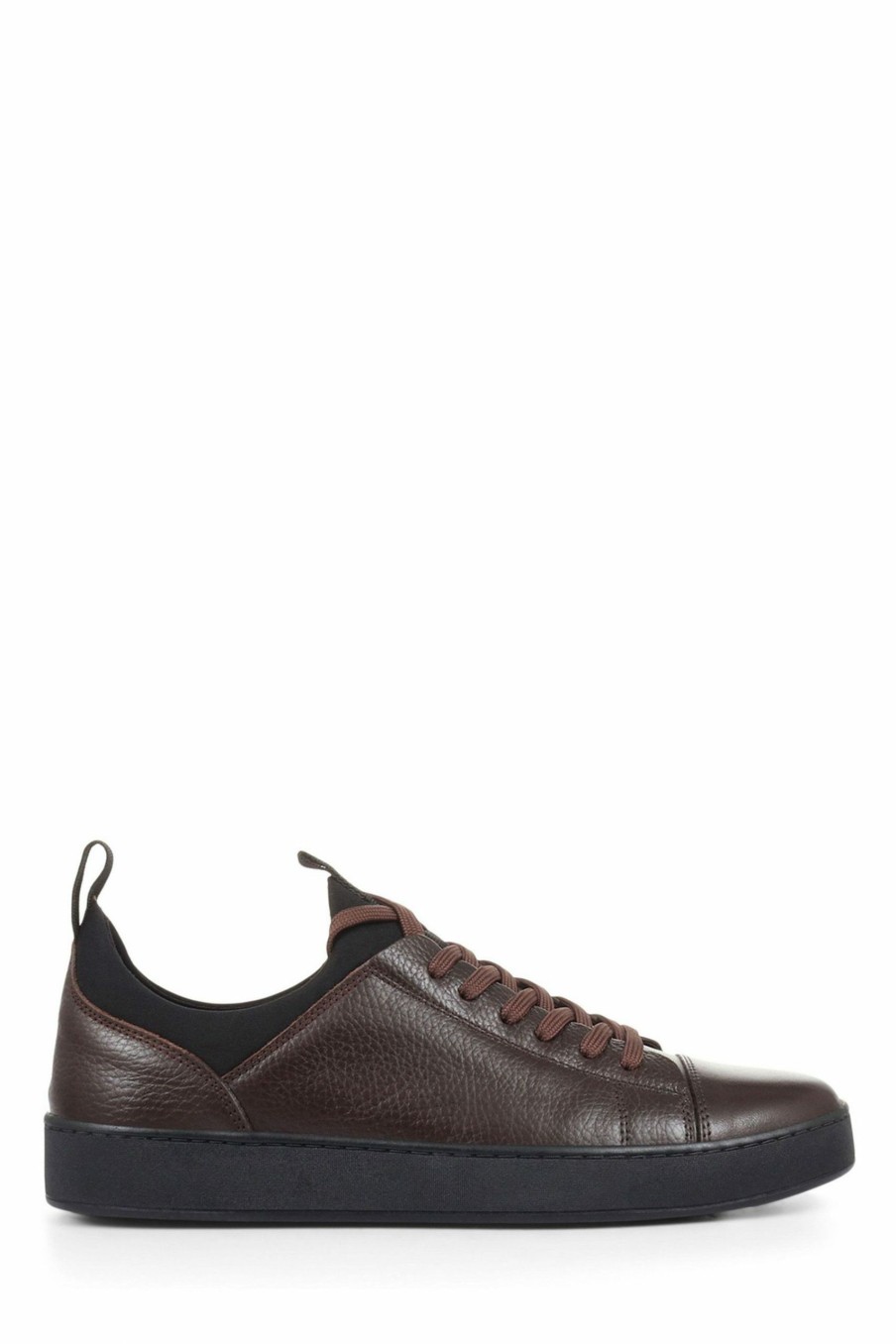 Trainers * | Jones Bootmaker Brown Southgate Leather Trainers