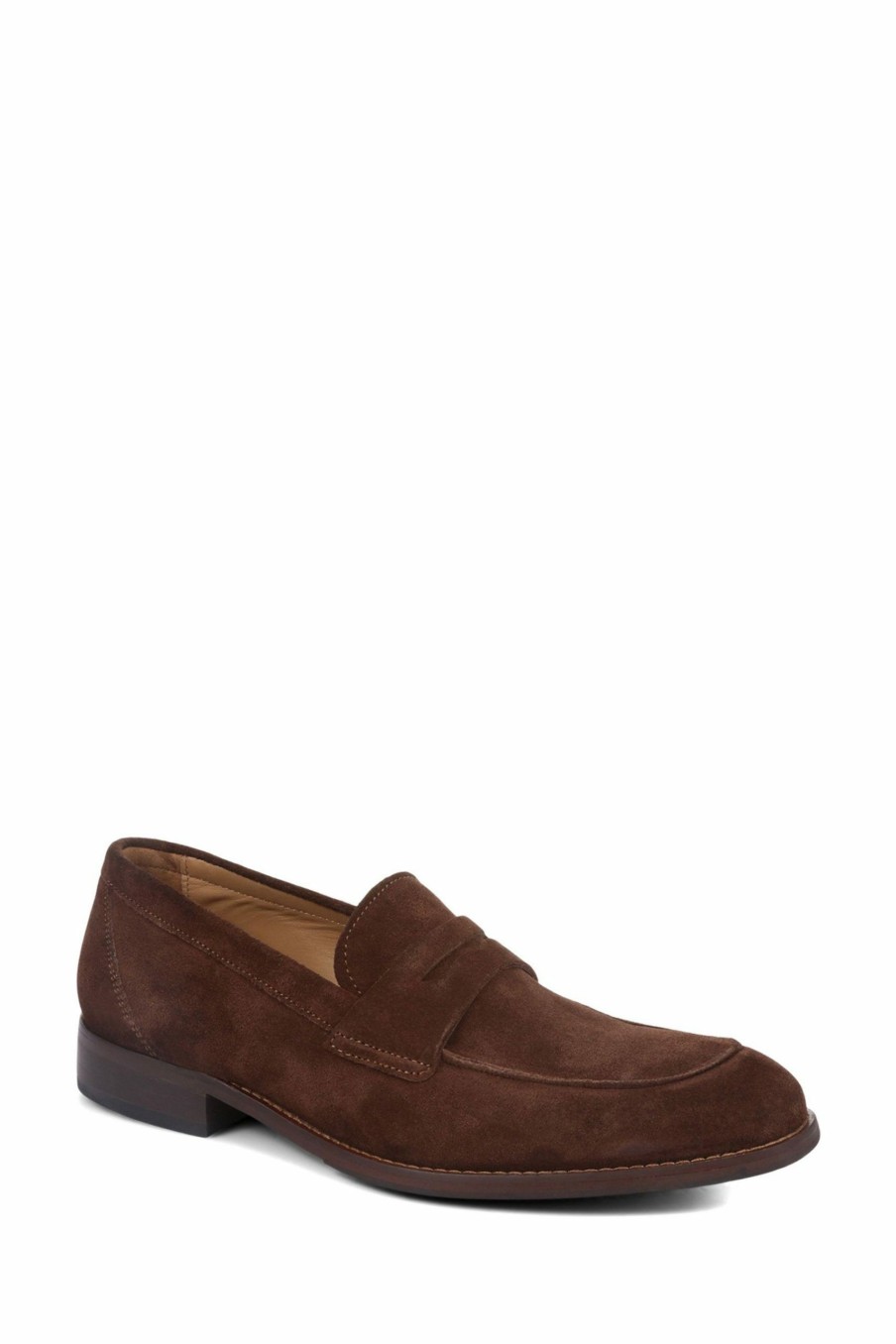 Shoes * | Jones Bootmaker Russell Brown Leather Penny Loafers