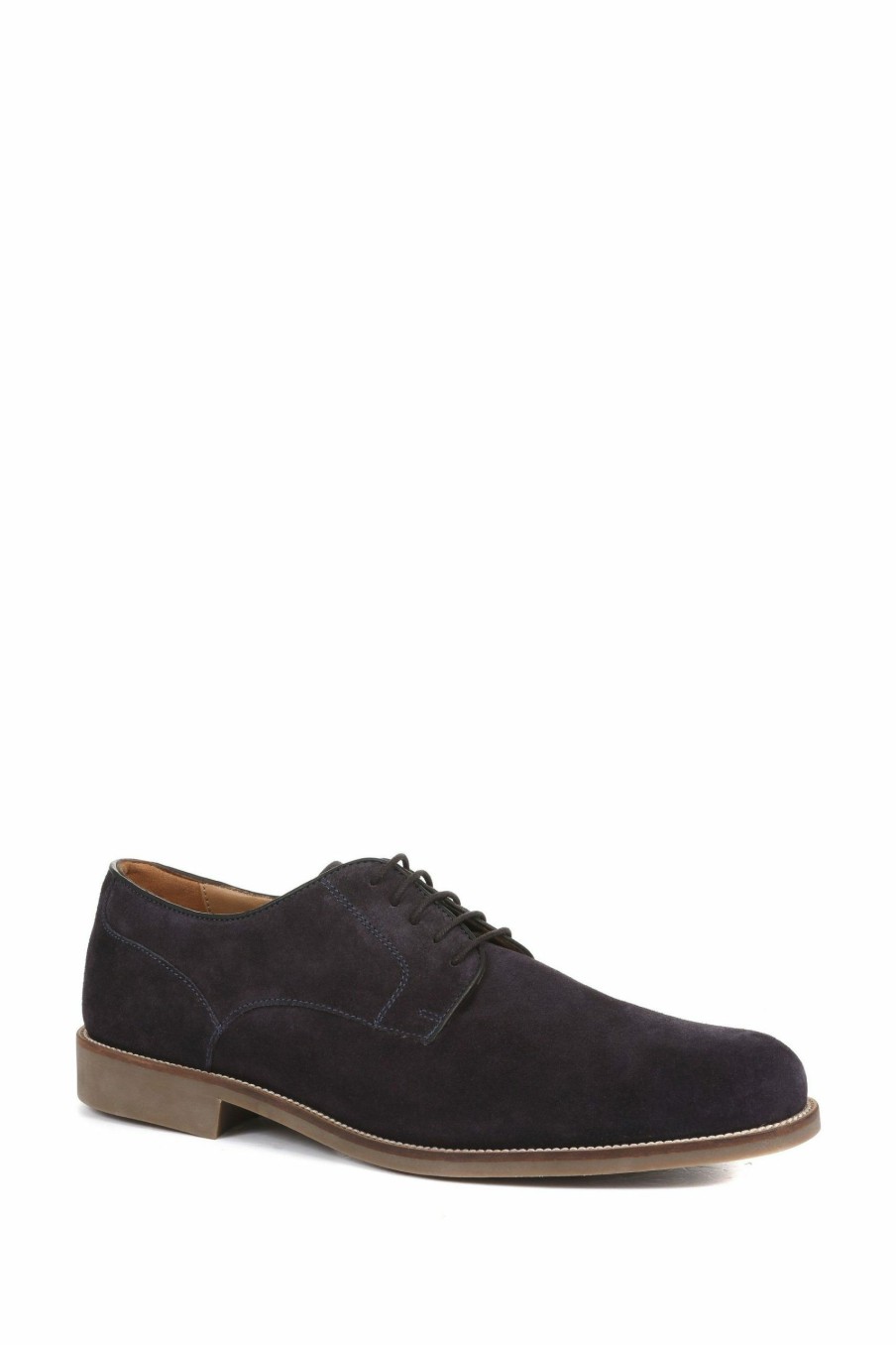 Shoes * | Jones Bootmaker Blue Kayden Leather Derby Shoes