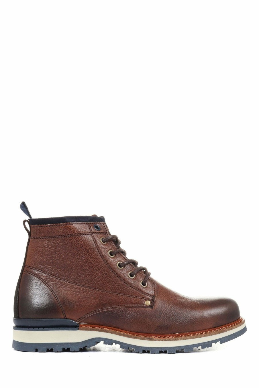 Boots * | Jones Bootmaker Mens Brown Ealing Leather Ankle Boots