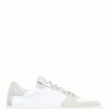 Other * | Jones Bootmaker Women'S White Ashlynn Leather Lace-Up Trainers