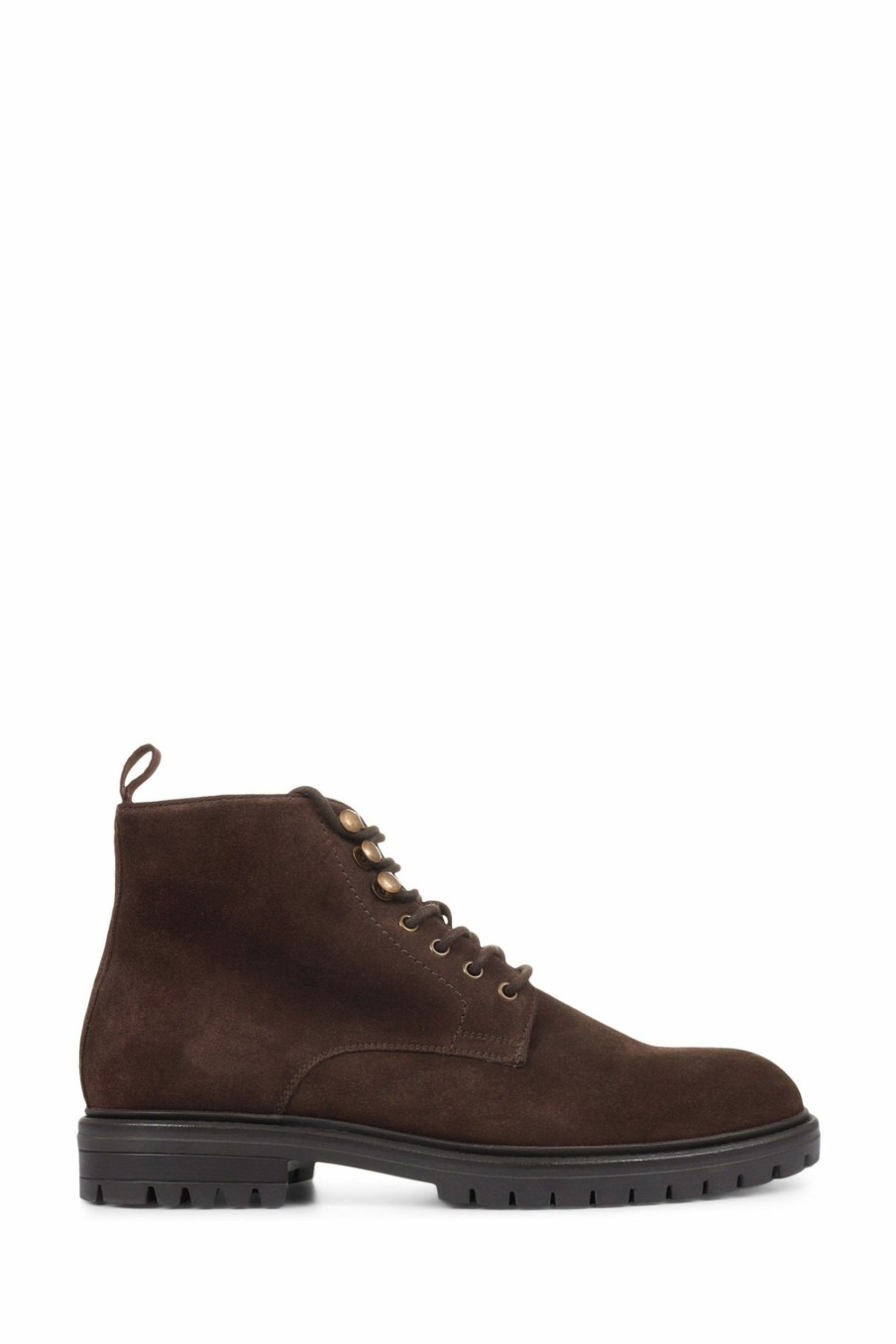 Boots * | Jones Bootmaker Brown Elba Suede Ankle Boots