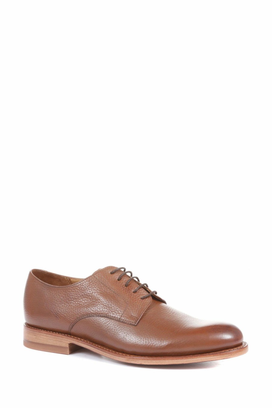 Shoes * | Jones Bootmaker Beckton Tan Brown Superflex Goodyear Welt Derby Shoes