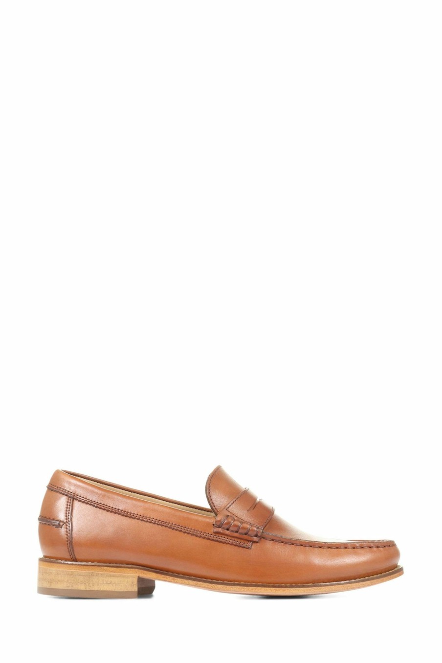 Shoes * | Jones Bootmaker Natural Rivers Leather Penny Loafers