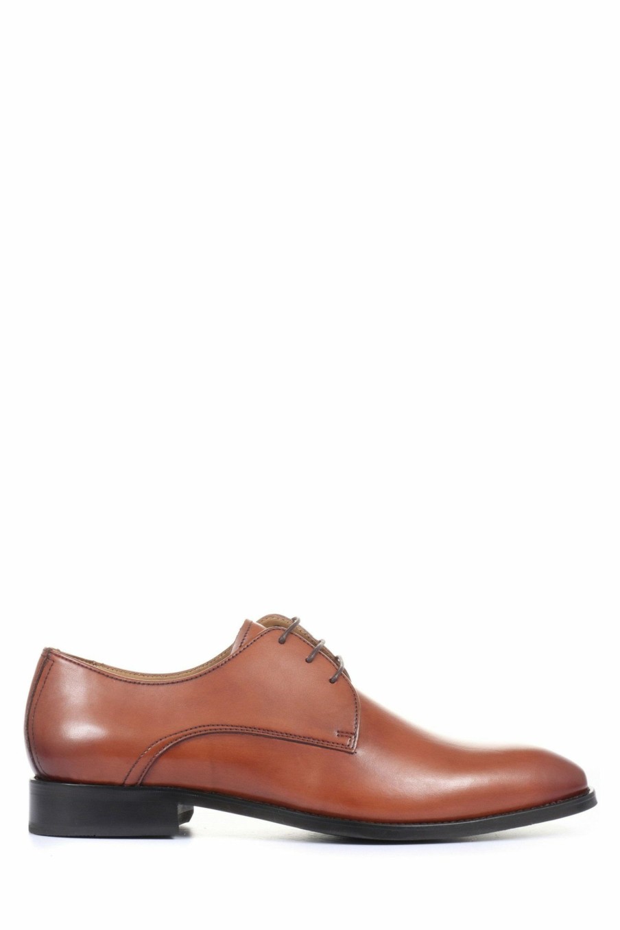 Shoes * | Jones Bootmaker Brown Monument Leather Derby Shoes