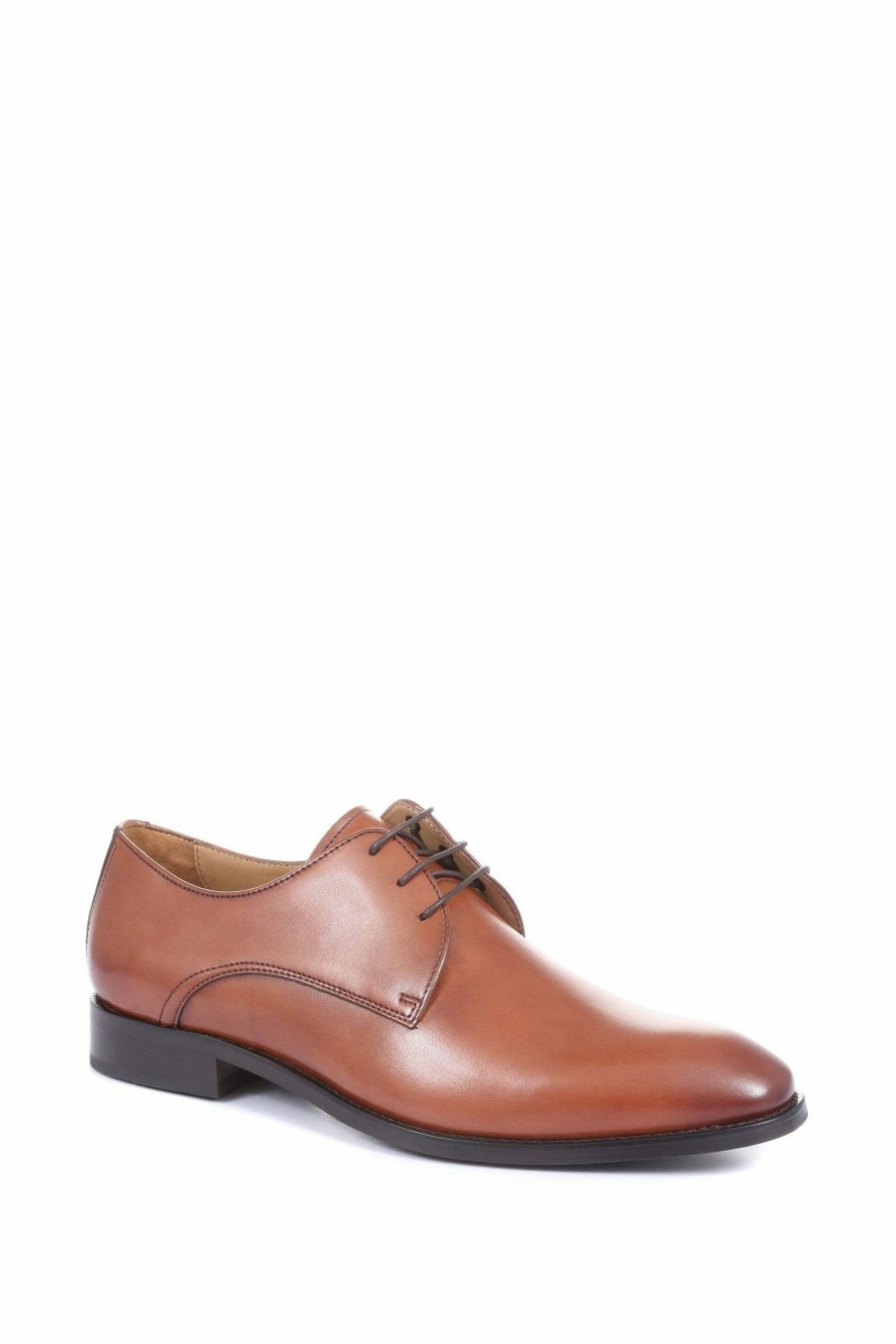 Shoes * | Jones Bootmaker Brown Monument Leather Derby Shoes