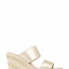 Other * | Jones Bootmaker Gold Amabelle Wedge Mule Sandals