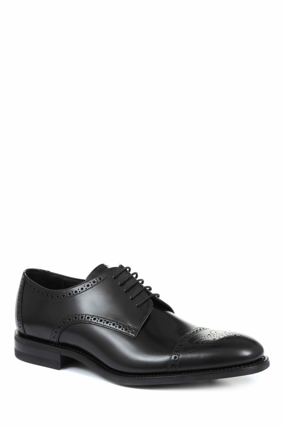 Shoes * | Design Loake By Jones Bootmaker Aztec Goodyear Welted Men'S Wide Fit Leather Derby Brogues