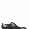 Shoes * | Design Loake By Jones Bootmaker Black Apache Goodyear Welted Wide Fit Leather Derby Shoes