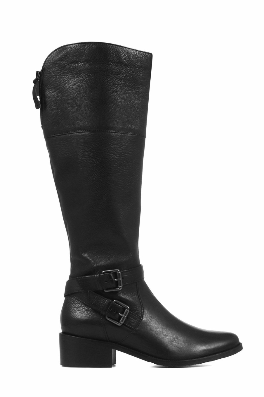 Other * | Jones Bootmaker Black Slim Fit Leather Ladies Knee High Boots