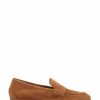 Shoes * | Jones Bootmaker Brown King Bird Leather Ladies Penny Loafers