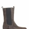 Boots * | Jones Bootmaker Womens Grey Dalida Leather Chelsea Boots