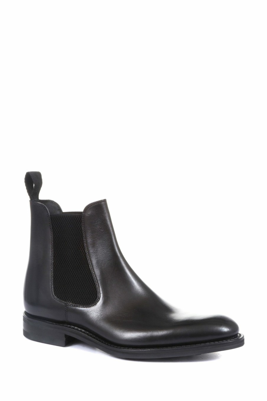 Boots * | Loake By Jones Bootmaker Black Colorado Goodyear Welted Chelsea Boots