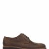 Shoes * | Jones Bootmaker Mens Brown Lawson Lace-Up Leather Suede Brogues