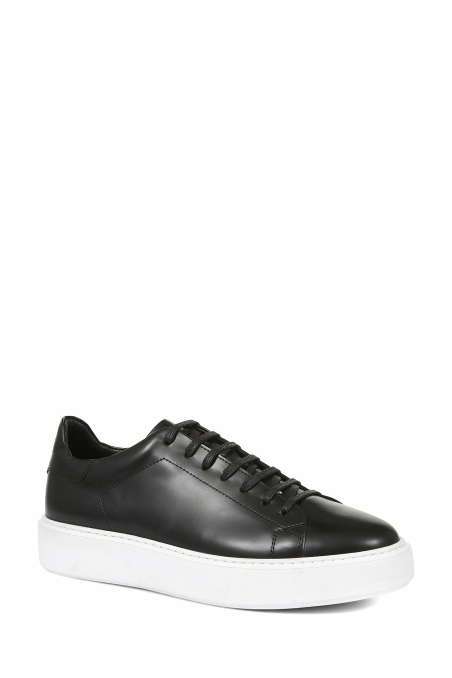 Trainers * | Jones Bootmaker Sultan Black Leather Trainers