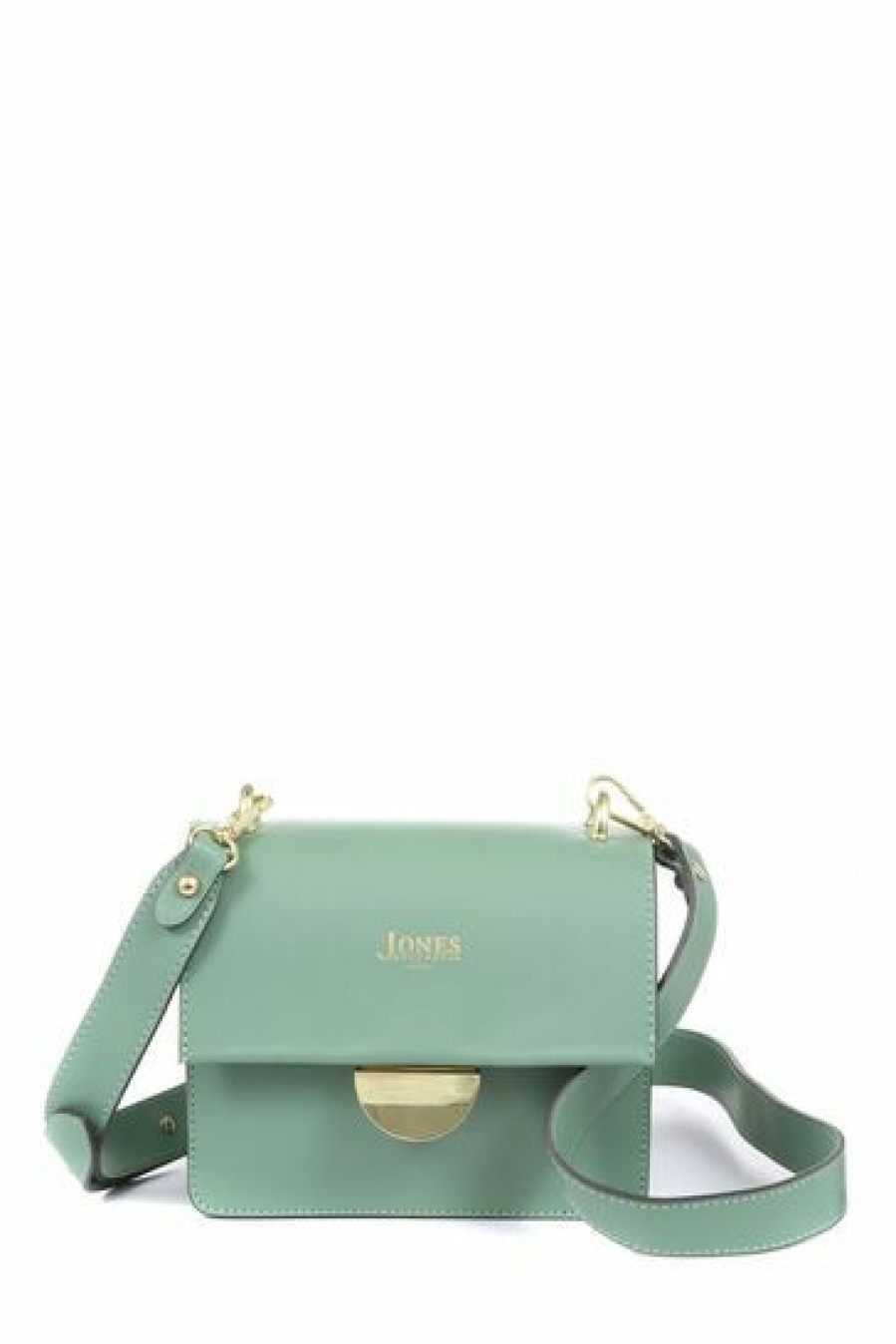 Other * | Jones Bootmaker Green Sabina Ladies Leather Cross-Body Bag