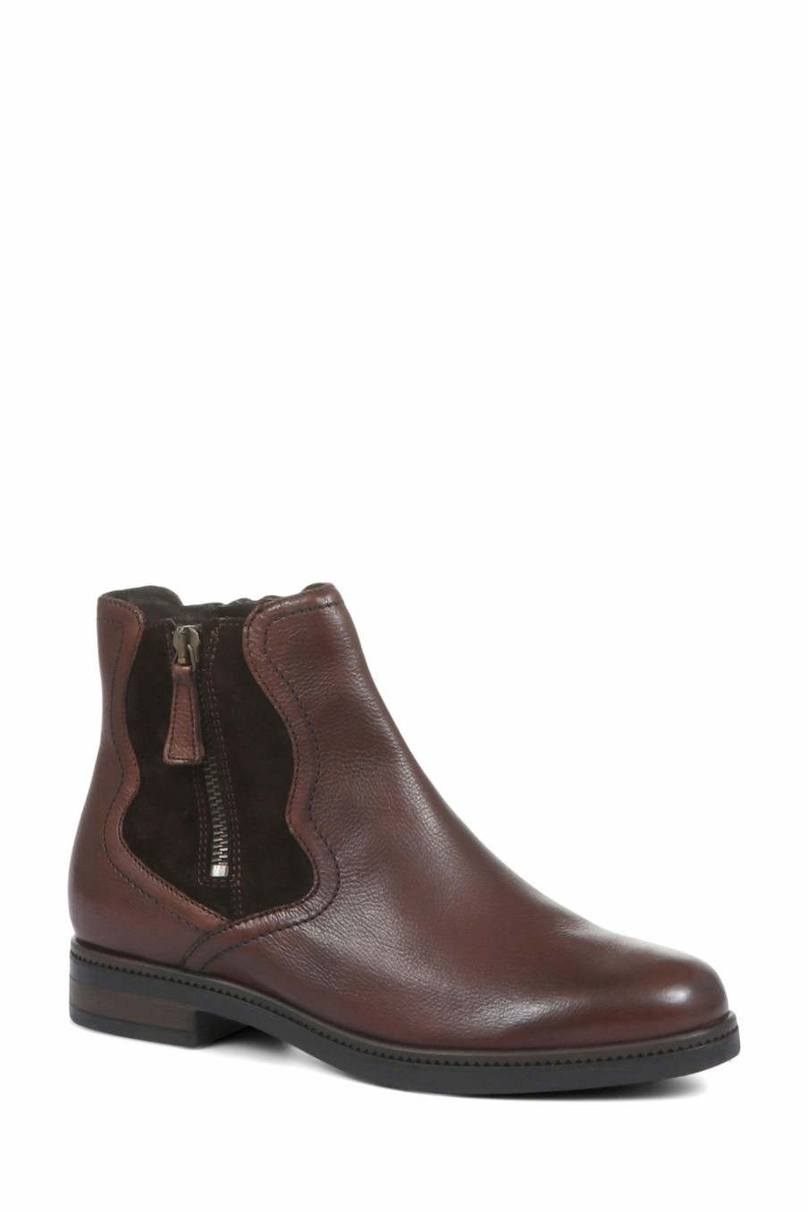 Boots * | Jones Bootmaker Brown Verona Waterproof Chelsea Boots