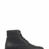 Boots * | Jones Bootmaker Mens Delfino Black Leather Brogue Ankle Boots