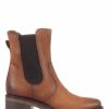 Boots * | Jones Bootmaker Womens Brown Cirilla Leather Chelsea Boots