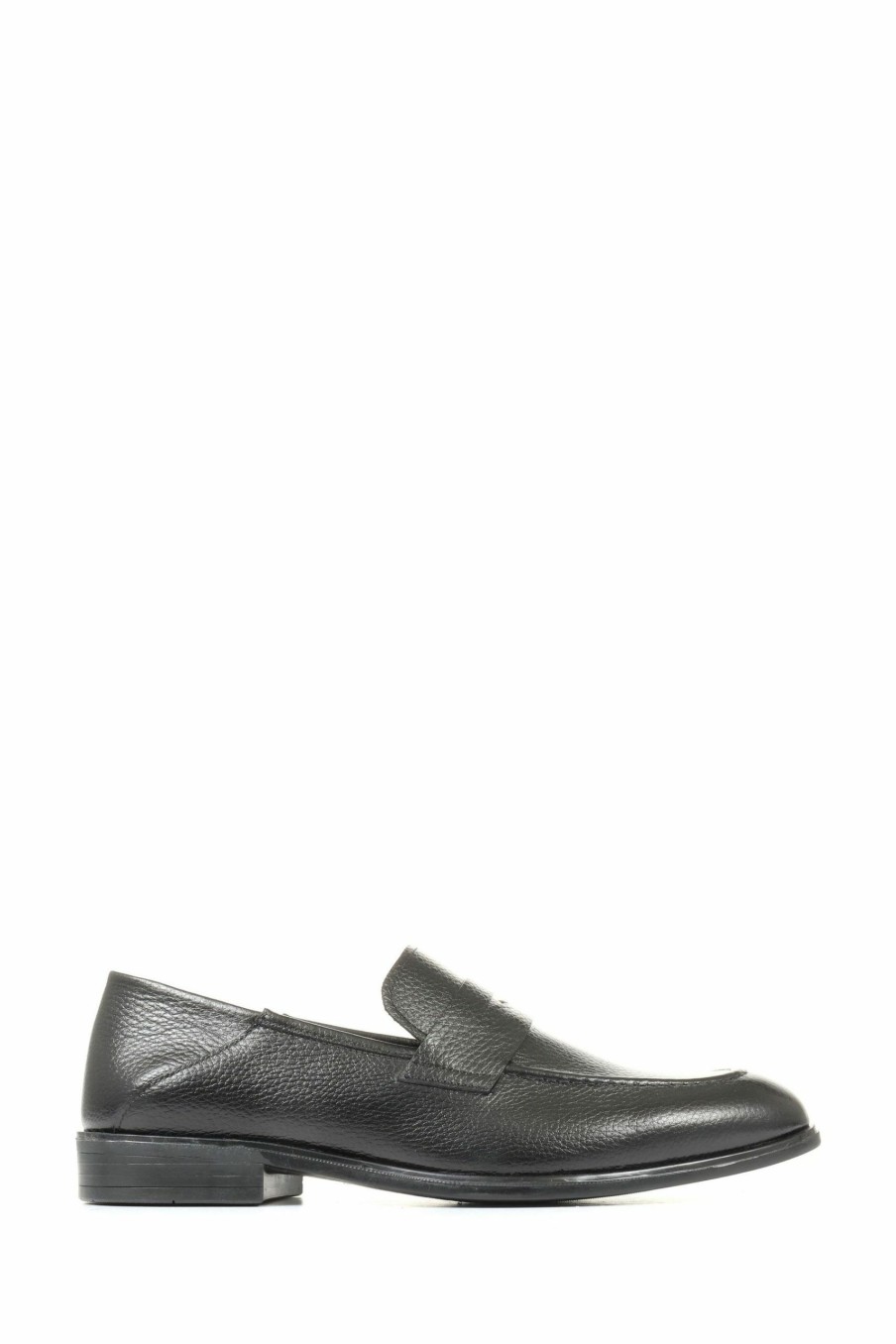 Shoes * | Jones Bootmaker Rafael Black Leather Loafers