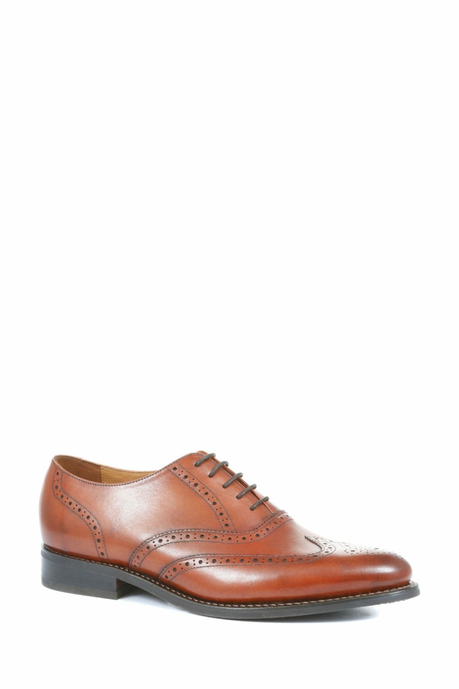 Shoes * | Jones Bootmaker Arthur Brown Oxford Leather Brogues